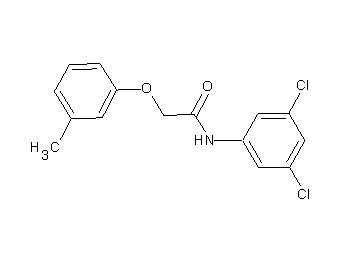 N-(3,5-dichlorophenyl)-2-(3-methylphenoxy)acetamide - Click Image to Close