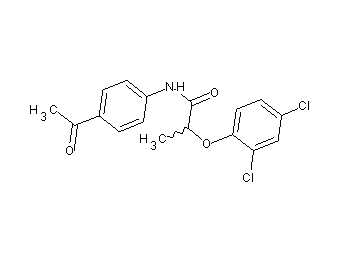 N-(4-acetylphenyl)-2-(2,4-dichlorophenoxy)propanamide - Click Image to Close
