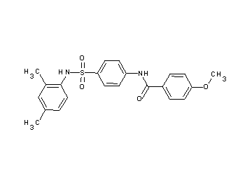 N-(4-{[(2,4-dimethylphenyl)amino]sulfonyl}phenyl)-4-methoxybenzamide - Click Image to Close