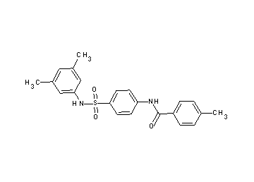 N-(4-{[(3,5-dimethylphenyl)amino]sulfonyl}phenyl)-4-methylbenzamide - Click Image to Close