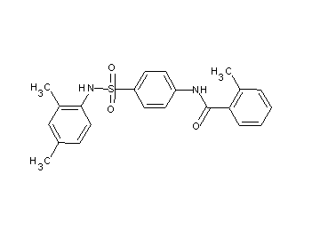 N-(4-{[(2,4-dimethylphenyl)amino]sulfonyl}phenyl)-2-methylbenzamide - Click Image to Close