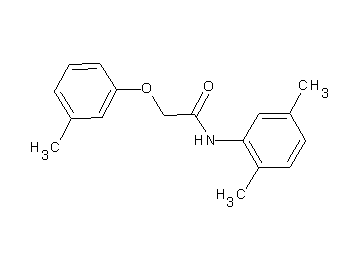 N-(2,5-dimethylphenyl)-2-(3-methylphenoxy)acetamide - Click Image to Close