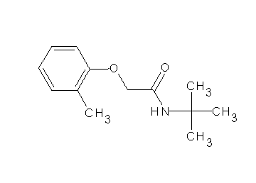 N-(tert-butyl)-2-(2-methylphenoxy)acetamide