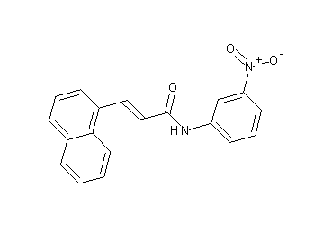 3-(1-naphthyl)-N-(3-nitrophenyl)acrylamide - Click Image to Close