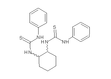 N,N''-1,2-cyclohexanediylbis[N'-phenyl(thiourea)]