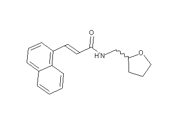 3-(1-naphthyl)-N-(tetrahydro-2-furanylmethyl)acrylamide - Click Image to Close
