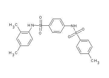 N-(4-{[(2,4-dimethylphenyl)amino]sulfonyl}phenyl)-4-methylbenzenesulfonamide - Click Image to Close