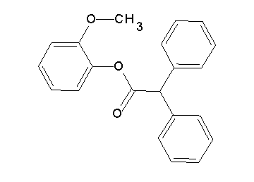 2-methoxyphenyl diphenylacetate - Click Image to Close