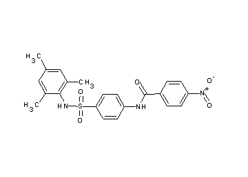 N-{4-[(mesitylamino)sulfonyl]phenyl}-4-nitrobenzamide - Click Image to Close