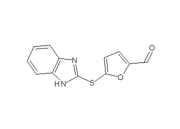 5-(1H-benzimidazol-2-ylsulfanyl)-2-furaldehyde - Click Image to Close