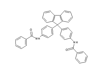 N,N'-[9H-fluorene-9,9-diylbis(4,1-phenylene)]dibenzamide - Click Image to Close