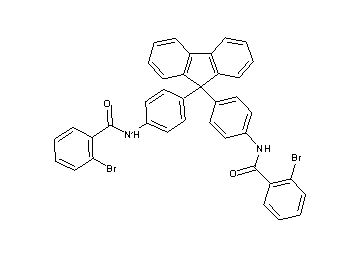 N,N'-[9H-fluorene-9,9-diylbis(4,1-phenylene)]bis(2-bromobenzamide) - Click Image to Close