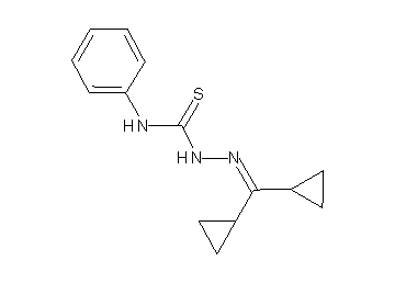 dicyclopropylmethanone N-phenylthiosemicarbazone - Click Image to Close