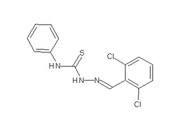 2,6-dichlorobenzaldehyde N-phenylthiosemicarbazone - Click Image to Close