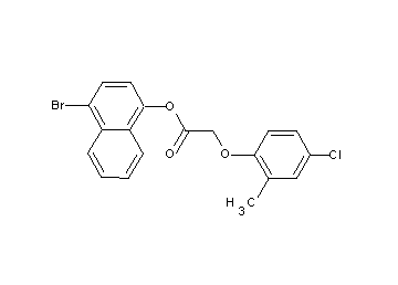 4-bromo-1-naphthyl (4-chloro-2-methylphenoxy)acetate - Click Image to Close