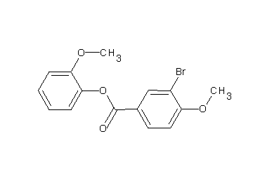 2-methoxyphenyl 3-bromo-4-methoxybenzoate - Click Image to Close