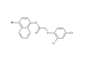 4-bromo-1-naphthyl (2,4-dichlorophenoxy)acetate - Click Image to Close
