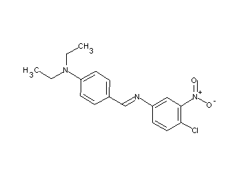 (4-chloro-3-nitrophenyl)[4-(diethylamino)benzylidene]amine - Click Image to Close