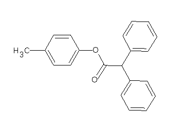 4-methylphenyl diphenylacetate - Click Image to Close