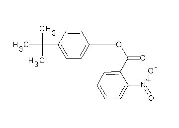 4-tert-butylphenyl 2-nitrobenzoate - Click Image to Close