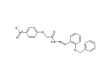 N'-[2-(benzyloxy)benzylidene]-2-(4-nitrophenoxy)acetohydrazide - Click Image to Close