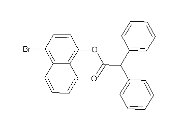 4-bromo-1-naphthyl diphenylacetate - Click Image to Close