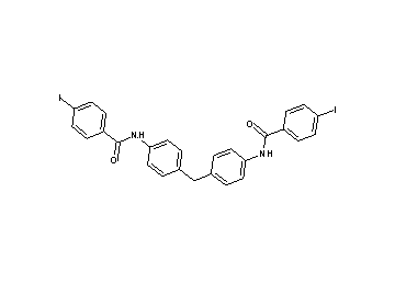 N,N'-[methylenebis(4,1-phenylene)]bis(4-iodobenzamide) - Click Image to Close