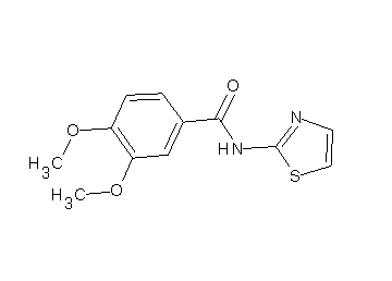 3,4-dimethoxy-N-1,3-thiazol-2-ylbenzamide - Click Image to Close