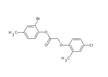 2-bromo-4-methylphenyl (4-chloro-2-methylphenoxy)acetate - Click Image to Close