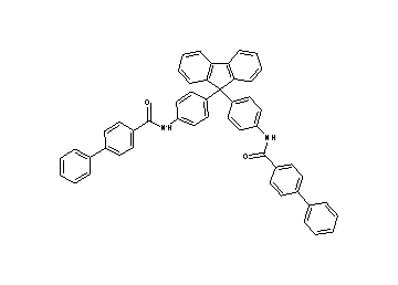 N,N'-[9H-fluorene-9,9-diylbis(4,1-phenylene)]di(4-biphenylcarboxamide) - Click Image to Close