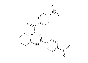 N,N'-1,2-cyclohexanediylbis(4-nitrobenzamide) - Click Image to Close
