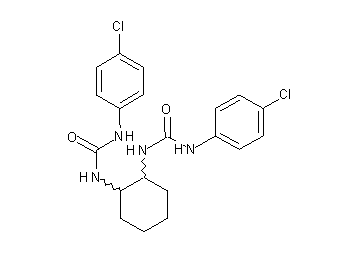 N',N'''-1,2-cyclohexanediylbis[N-(4-chlorophenyl)urea] - Click Image to Close