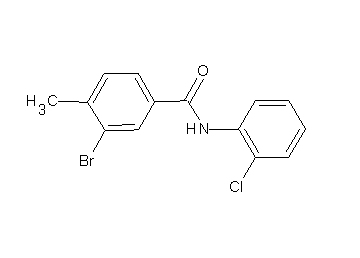 3-bromo-N-(2-chlorophenyl)-4-methylbenzamide - Click Image to Close