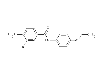 3-bromo-N-(4-ethoxyphenyl)-4-methylbenzamide