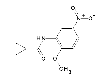 N-(2-methoxy-5-nitrophenyl)cyclopropanecarboxamide - Click Image to Close