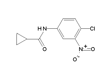 N-(4-chloro-3-nitrophenyl)cyclopropanecarboxamide