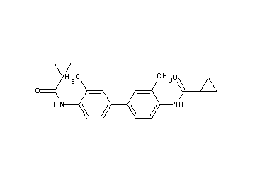 N,N'-(3,3'-dimethyl-4,4'-biphenyldiyl)dicyclopropanecarboxamide - Click Image to Close