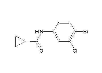 N-(4-bromo-3-chlorophenyl)cyclopropanecarboxamide - Click Image to Close