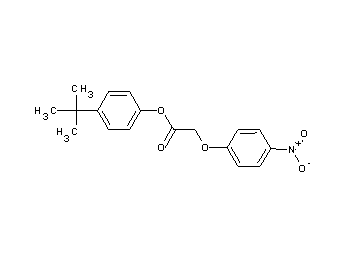 4-tert-butylphenyl (4-nitrophenoxy)acetate - Click Image to Close