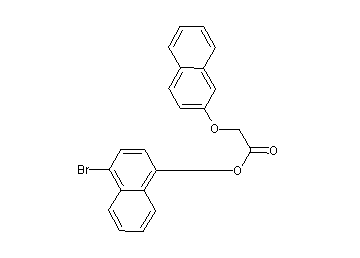 4-bromo-1-naphthyl (2-naphthyloxy)acetate - Click Image to Close