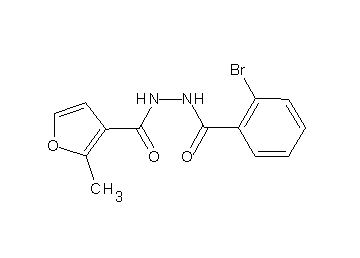 N'-(2-bromobenzoyl)-2-methyl-3-furohydrazide - Click Image to Close
