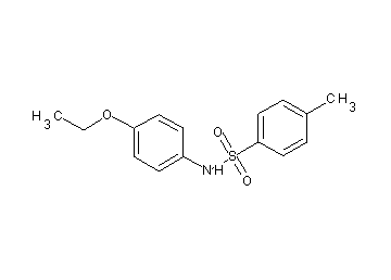N-(4-ethoxyphenyl)-4-methylbenzenesulfonamide - Click Image to Close