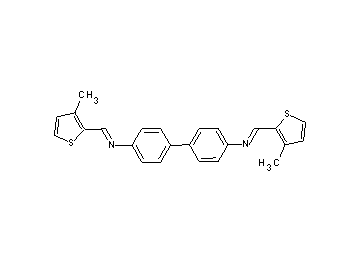 N,N'-bis[(3-methyl-2-thienyl)methylene]-4,4'-biphenyldiamine - Click Image to Close