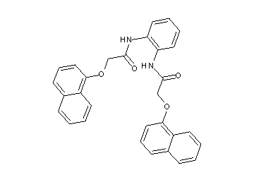 N,N'-1,2-phenylenebis[2-(1-naphthyloxy)acetamide] - Click Image to Close