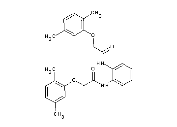 N,N'-1,2-phenylenebis[2-(2,5-dimethylphenoxy)acetamide] - Click Image to Close