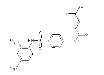 4-[(4-{[(2,4-dimethylphenyl)amino]sulfonyl}phenyl)amino]-4-oxo-2-butenoic acid - Click Image to Close