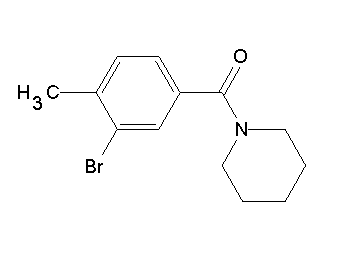 1-(3-bromo-4-methylbenzoyl)piperidine - Click Image to Close