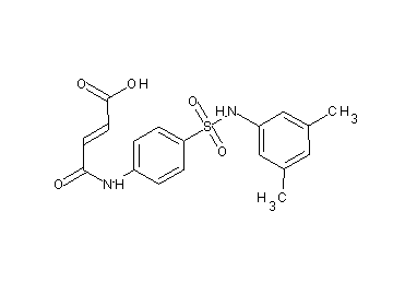 4-[(4-{[(3,5-dimethylphenyl)amino]sulfonyl}phenyl)amino]-4-oxo-2-butenoic acid - Click Image to Close
