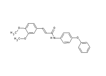 3-(3,4-dimethoxyphenyl)-N-(4-phenoxyphenyl)acrylamide - Click Image to Close