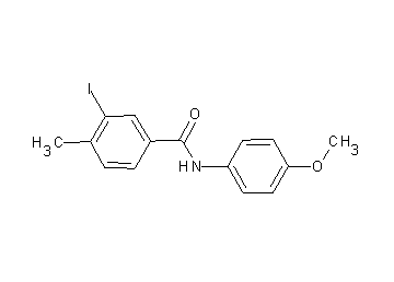 3-iodo-N-(4-methoxyphenyl)-4-methylbenzamide - Click Image to Close